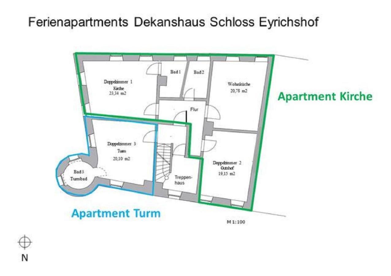 Ebern Gutsverwaltung Schloss Eyrichshof מראה חיצוני תמונה